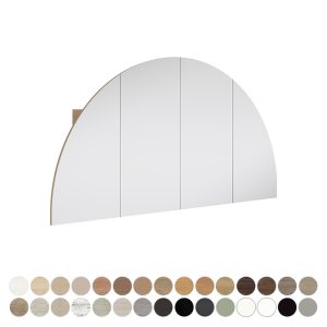 Marlowe Arch Mirror Cabinet, 1500 x 800mm MCA15080D4