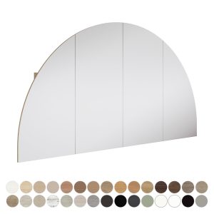 Marlowe Arch Mirror Cabinet, 1800 x 1000mm MCA180100D4
