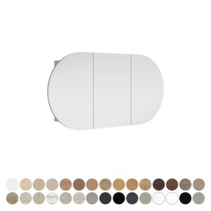 Marlowe Pill Mirror Cabinet, 1200 x 600mm MCP1200