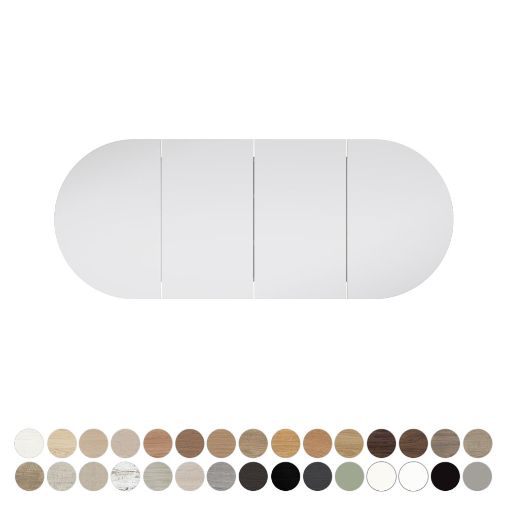Marlowe Pill Mirror Cabinet, 1500 x 600mm MCP1500 - Image 2