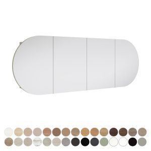 Marlowe Pill Mirror Cabinet, 1800 x 600mm MCP1800