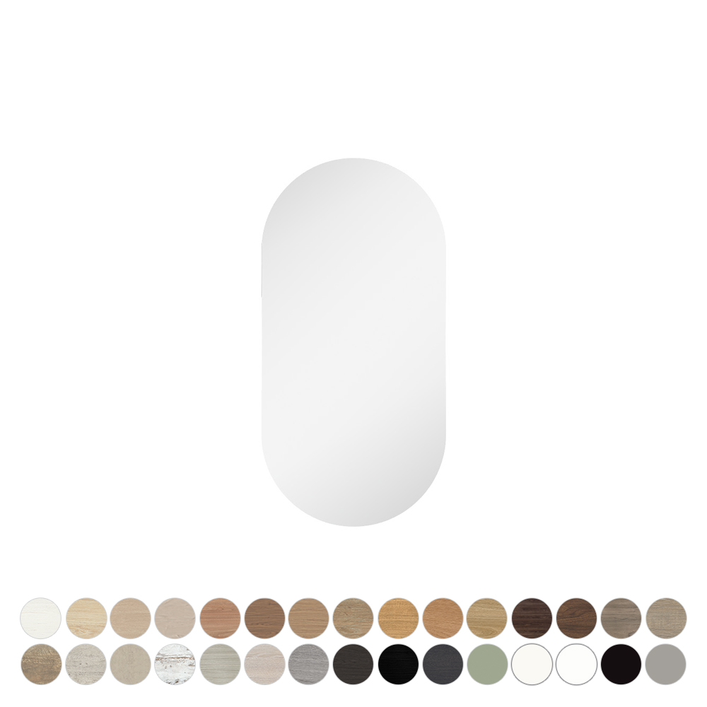 Marlowe Pill Mirror Cabinet, 450 x 900mm MCP4590 - Image 2