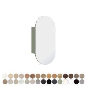 Marlowe Pill Mirror Cabinet, 450 x 900mm MCP4590