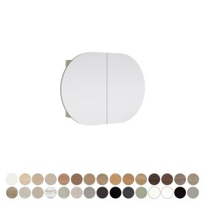 Marlowe Pill Mirror Cabinet, 900 x 600mm MCP90